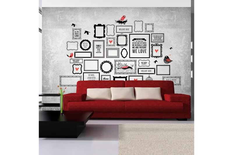 Fototapet Family Motto 350x245, Artgeist sp. z o. o.