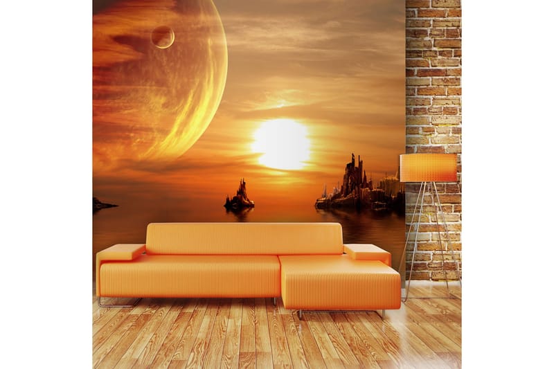 Fototapet Fantasy Sunset 200x154, Artgeist sp. z o. o.