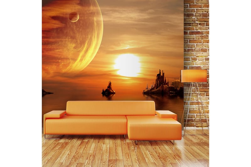 Fototapet Fantasy Sunset 400x309 - Artgeist sp. z o. o. - Innredning - Veggdekorasjon - Tapeter - Fototapeter