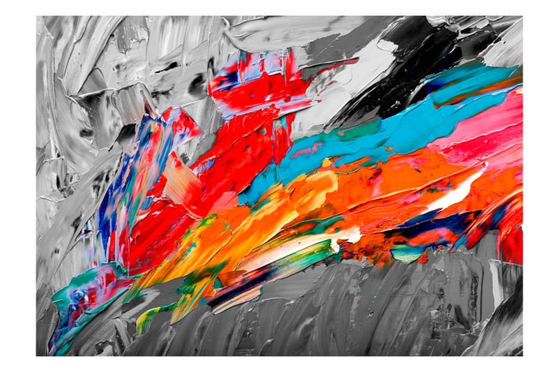Fototapet Fiery Bird 350x245 - Artgeist sp. z o. o. - Innredning - Veggdekorasjon - Tapeter - Fototapeter