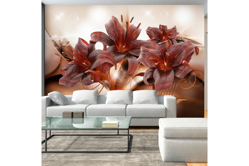 Fototapet Fiery Temperament 200x140 - Artgeist sp. z o. o. - Innredning - Veggdekorasjon - Tapeter - Fototapeter