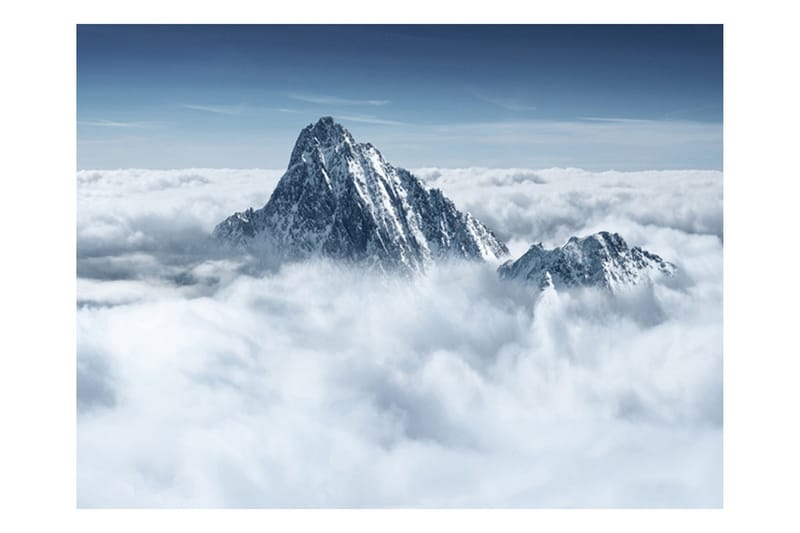 Fototapet Fjell i Skyene 300x231 - Artgeist sp. z o. o. - Innredning - Veggdekorasjon - Tapeter - Fototapeter