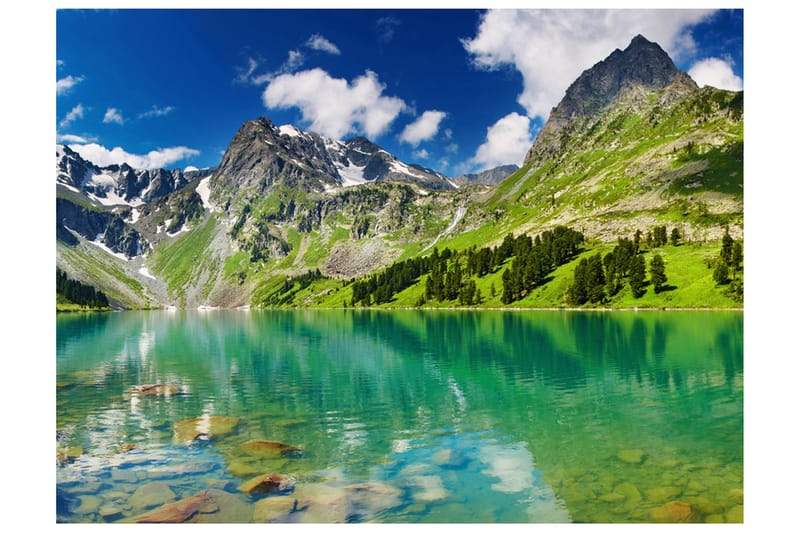 Fototapet Fjellsjø 200x154, Artgeist sp. z o. o.