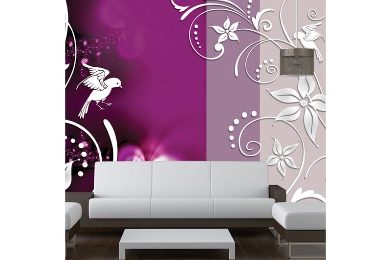 Fototapet Floral Fantasy 400x280 - Artgeist sp. z o. o. - Innredning - Veggdekorasjon - Tapeter - Fototapeter