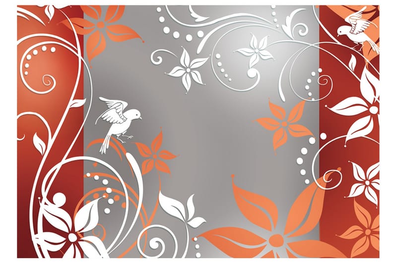Fototapet Floral Fantasy II 300x210 - Artgeist sp. z o. o. - Innredning - Veggdekorasjon - Tapeter - Fototapeter