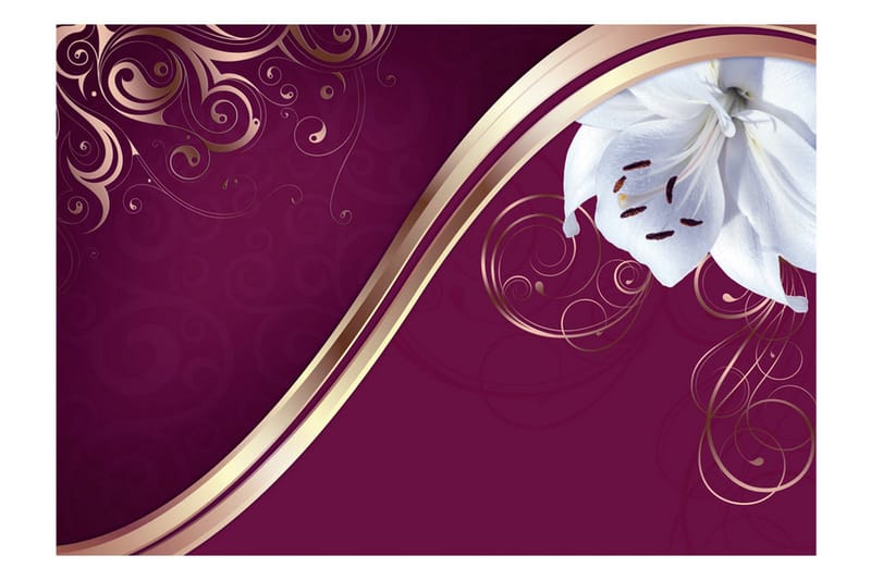 Fototapet Floral Umbrella 200x140 - Artgeist sp. z o. o. - Innredning - Veggdekorasjon - Tapeter - Fototapeter