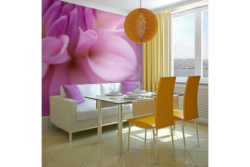 Fototapet Flower leaf Dahlia 200x154, Artgeist sp. z o. o.