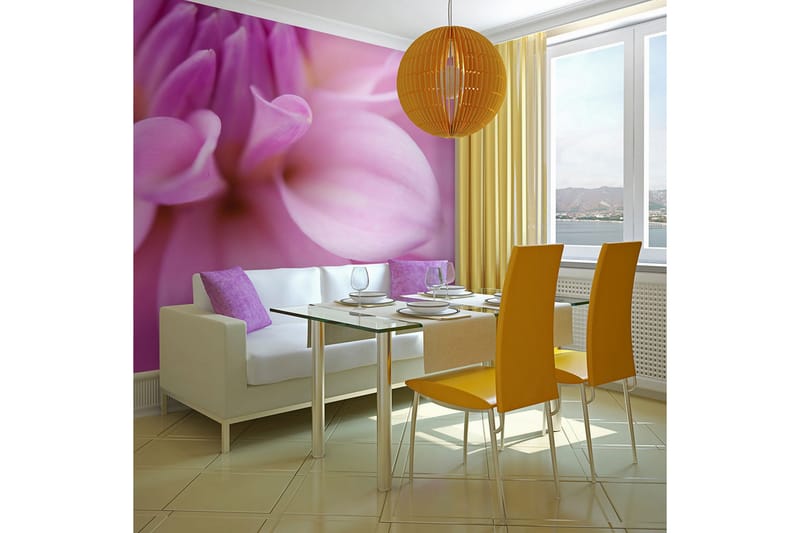 Fototapet Flower leaf Dahlia 250x193, Artgeist sp. z o. o.