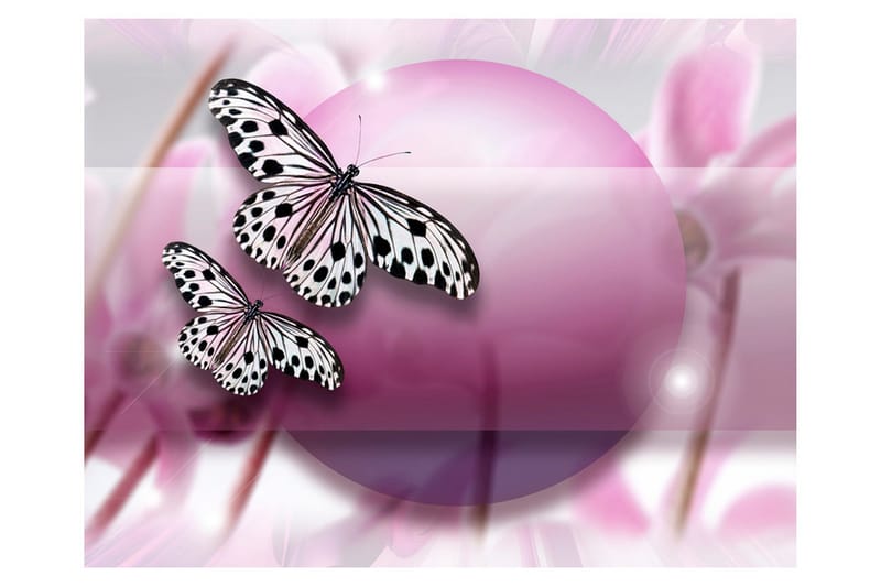 Fototapet Fly Butterfly! 200x154 - Artgeist sp. z o. o. - Innredning - Veggdekorasjon - Tapeter - Fototapeter