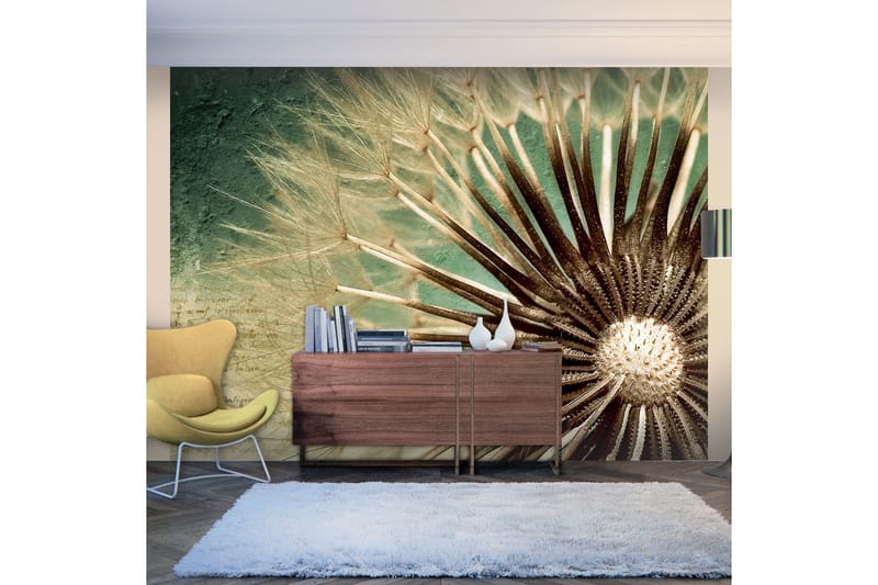 Fototapet Focus On Dandelion 200x154 - Artgeist sp. z o. o. - Innredning - Veggdekorasjon - Tapeter - Fototapeter