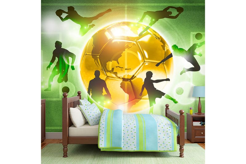 Fototapet Football Training 350x245, Artgeist sp. z o. o.