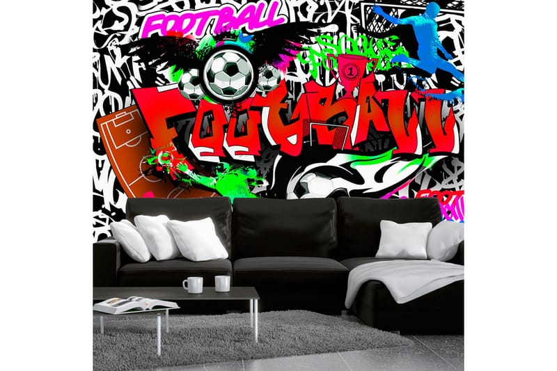 Fototapet Football Passion 400x280, Finnes i flere størrelser