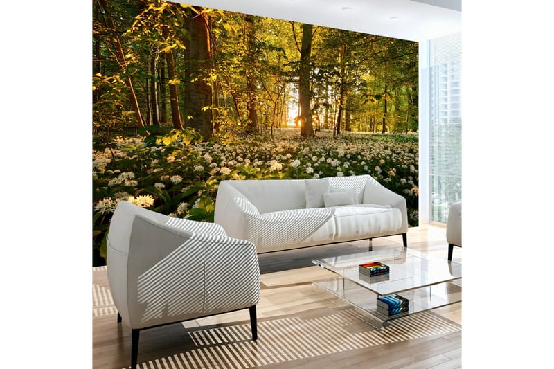 Fototapet Forest Flora 100x70 - Artgeist sp. z o. o. - Innredning - Veggdekorasjon - Tapeter - Fototapeter