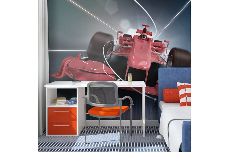 Fototapet Formel 1 Bil 350x270 - Artgeist sp. z o. o. - Innredning - Veggdekorasjon - Tapeter - Fototapeter