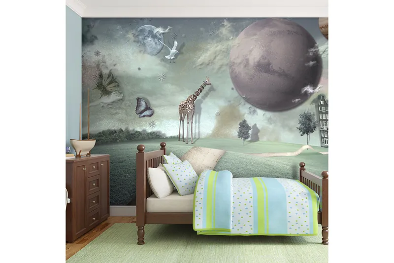 Fototapet Framtidens By 300x231, Artgeist sp. z o. o.