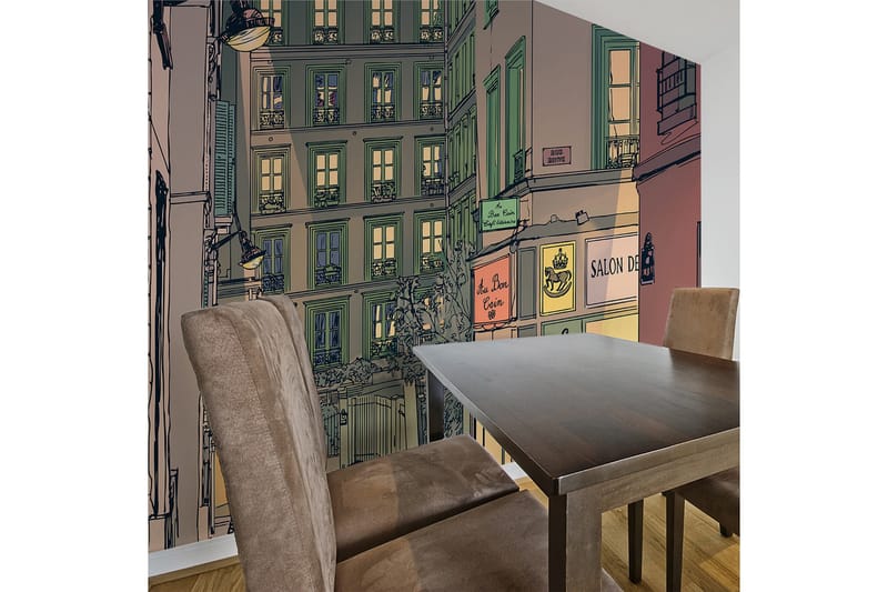 Fototapet Frokost Paris 350x270, Artgeist sp. z o. o.