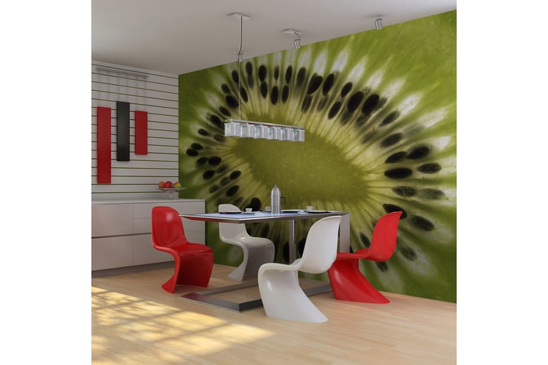 Fototapet Frukter Kiwi 300x231 - Artgeist sp. z o. o. - Innredning - Veggdekorasjon - Tapeter - Fototapeter