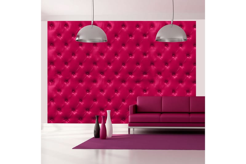 Fototapet Fuchsia Rhombuses 300x210, Artgeist sp. z o. o.