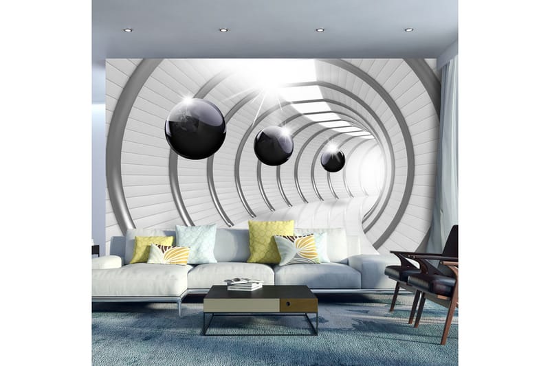 Fototapet Futuristic Tunnel 150x105, Artgeist sp. z o. o.