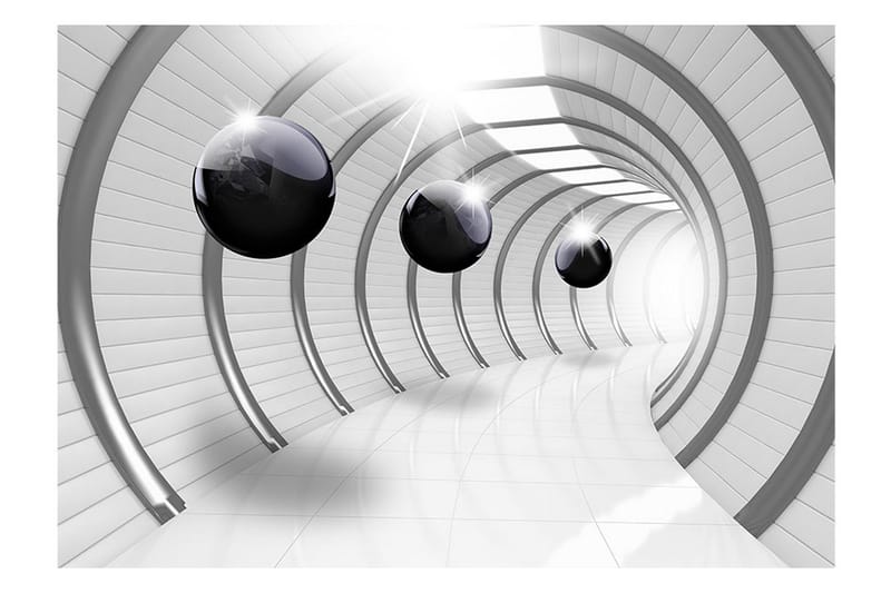 Fototapet Futuristic Tunnel 250x175 - Artgeist sp. z o. o. - Innredning - Veggdekorasjon - Tapeter - Fototapeter