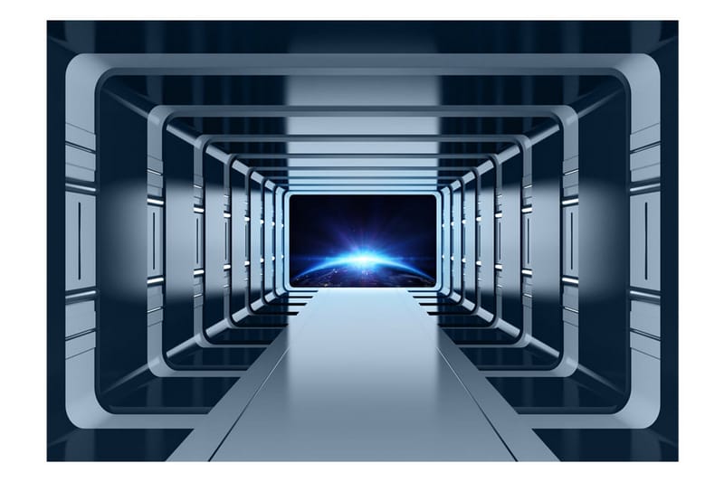 Fototapet Galactic Gates 400x280 - Artgeist sp. z o. o. - Innredning - Veggdekorasjon - Tapeter - Fototapeter