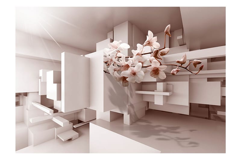 Fototapet Garden Of Future 200x140 - Artgeist sp. z o. o. - Innredning - Veggdekorasjon - Tapeter - Fototapeter