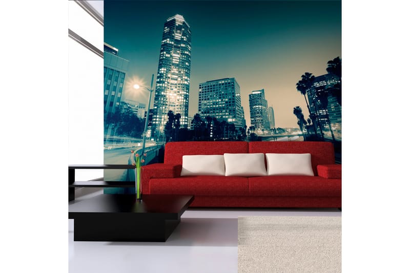 Fototapet Gatene Los Angeles 350x270 - Artgeist sp. z o. o. - Innredning - Veggdekorasjon - Tapeter - Fototapeter