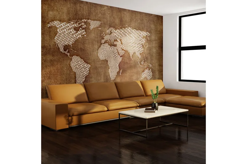 Fototapet Geographical Discoveries 200x154 - Artgeist sp. z o. o. - Innredning - Veggdekorasjon - Tapeter - Fototapeter