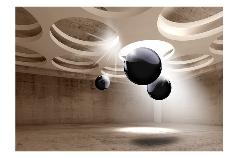 Fototapet Geometric Glare 400x280 - Artgeist sp. z o. o. - Innredning - Veggdekorasjon - Tapeter - Fototapeter