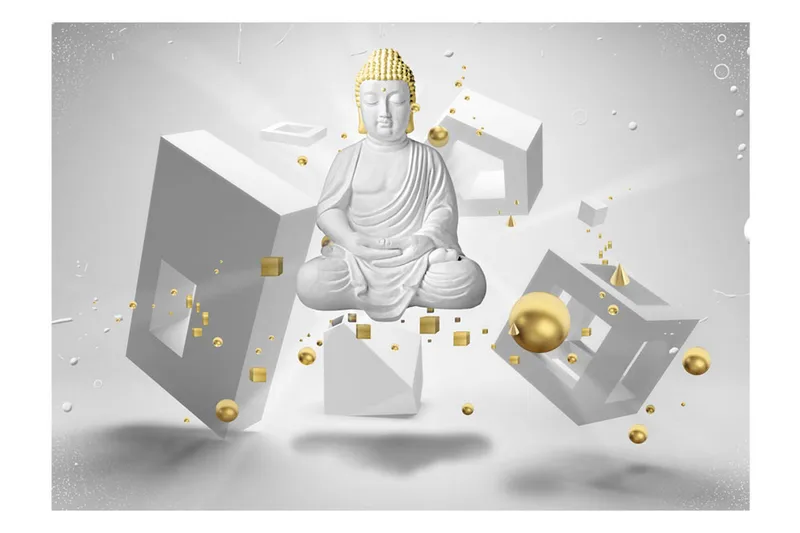 Fototapet Geometric Meditation 350x245 - Artgeist sp. z o. o. - Innredning - Veggdekorasjon - Tapeter - Fototapeter