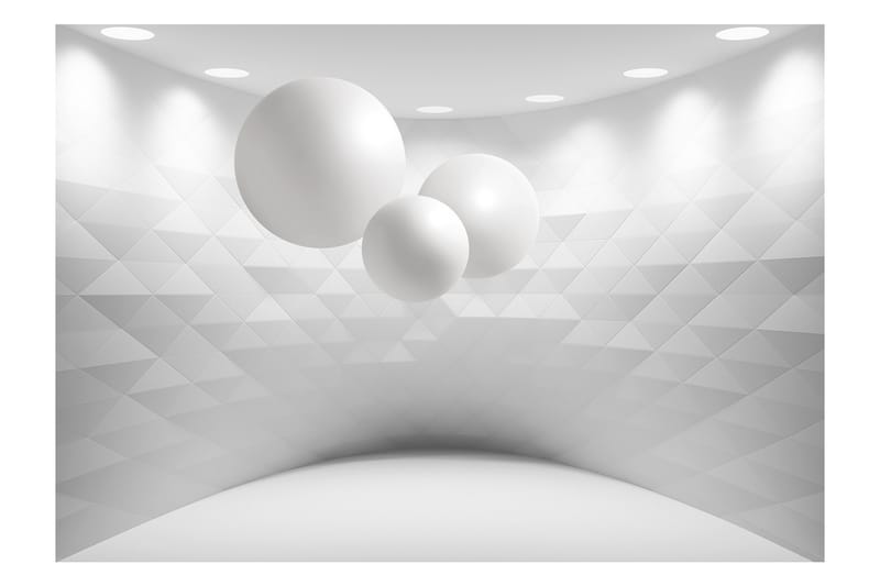 Fototapet Geometric Room 350x245 - Artgeist sp. z o. o. - Innredning - Veggdekorasjon - Tapeter - Fototapeter