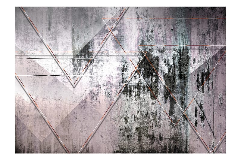 Fototapet Geometric Wall 350x245 - Artgeist sp. z o. o. - Innredning - Veggdekorasjon - Tapeter - Fototapeter