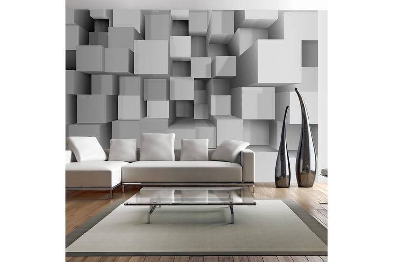Fototapet Geometric Puzzle 300x210 - Artgeist sp. z o. o. - Innredning - Veggdekorasjon - Tapeter - Fototapeter