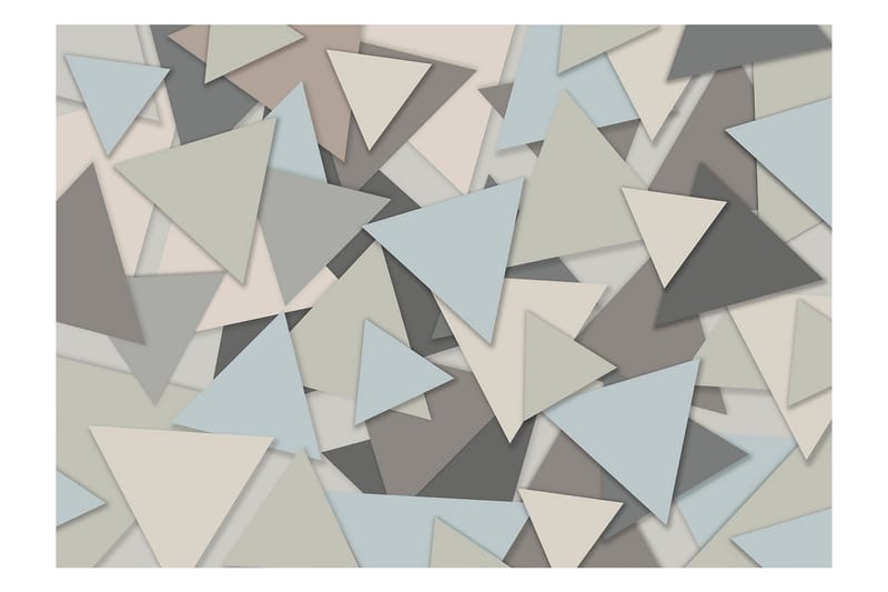 Fototapet Geometric Puzzle 100x70 - Artgeist sp. z o. o. - Innredning - Veggdekorasjon - Tapeter - Fototapeter