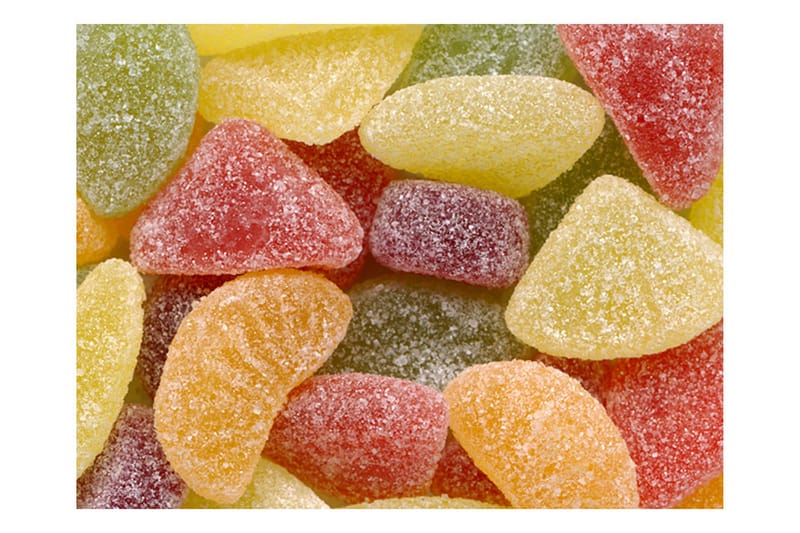 Fototapet God Frukt og Fjellgelé 200x154 - Artgeist sp. z o. o. - Innredning - Veggdekorasjon - Tapeter - Fototapeter