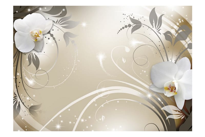 Fototapet Gold Dance 400x280 - Artgeist sp. z o. o. - Innredning - Veggdekorasjon - Tapeter - Fototapeter