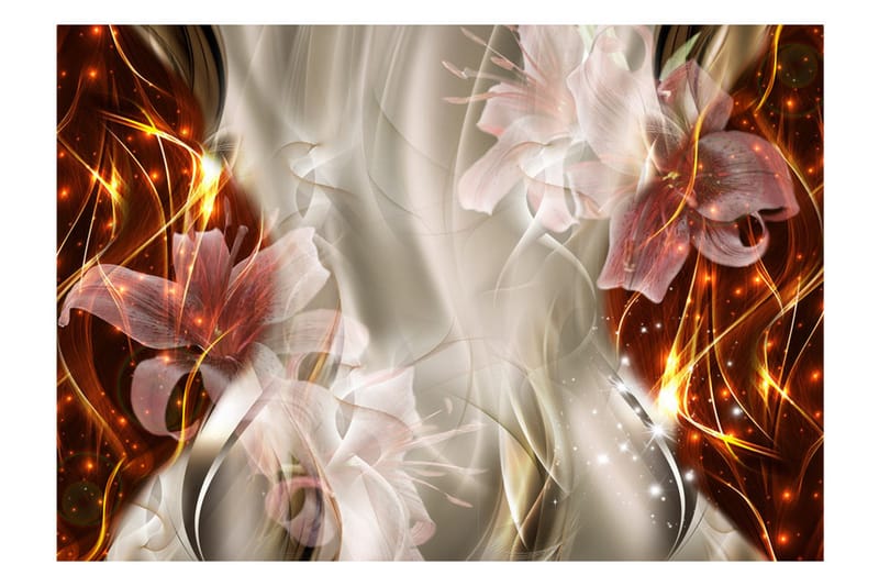 Fototapet Golden Comet 100x70 - Artgeist sp. z o. o. - Innredning - Veggdekorasjon - Tapeter - Fototapeter