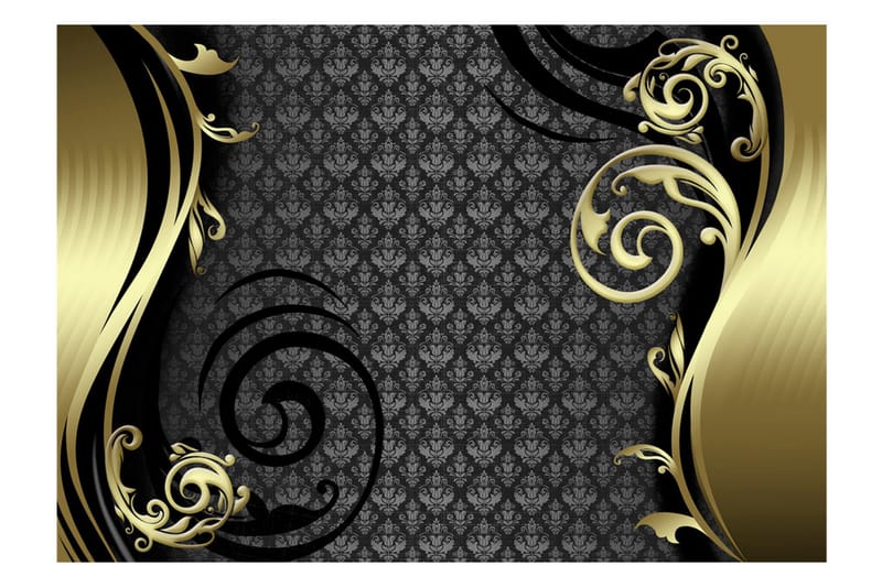 Fototapet Golden Curtain 250x175 - Artgeist sp. z o. o. - Innredning - Veggdekorasjon - Tapeter - Fototapeter