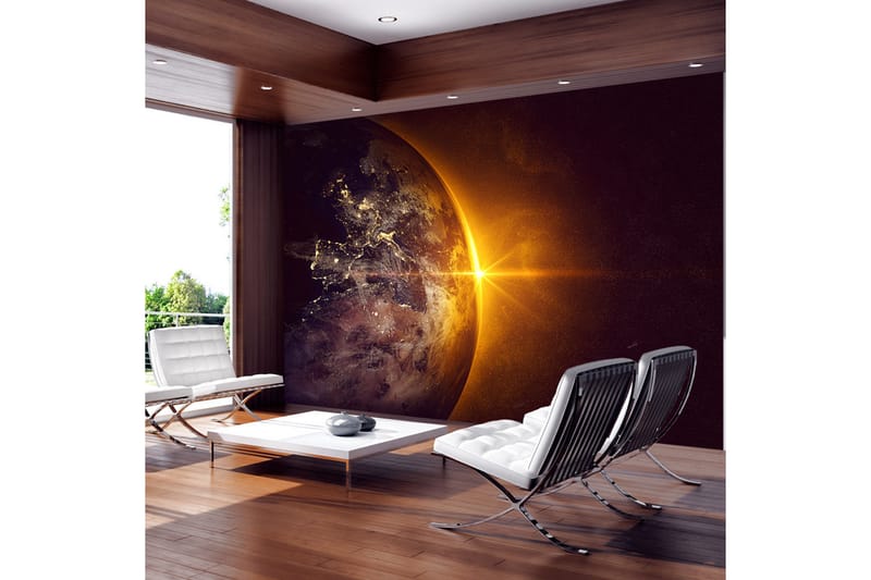 Fototapet Golden Earth 300x210 - Artgeist sp. z o. o. - Innredning - Veggdekorasjon - Tapeter - Fototapeter