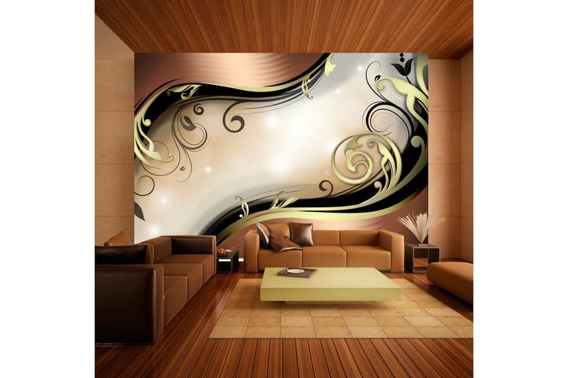 Fototapet Golden Glow 300x210, Artgeist sp. z o. o.