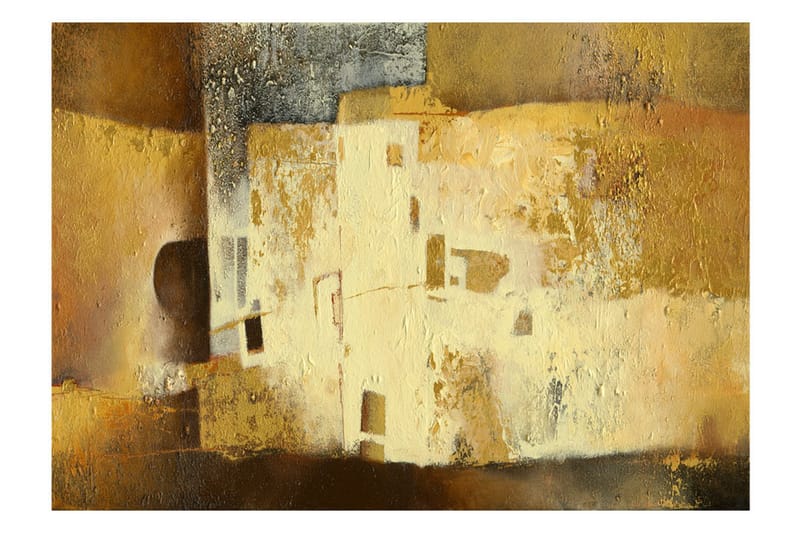 Fototapet Golden Oddity 200x140 - Artgeist sp. z o. o. - Innredning - Veggdekorasjon - Tapeter - Fototapeter