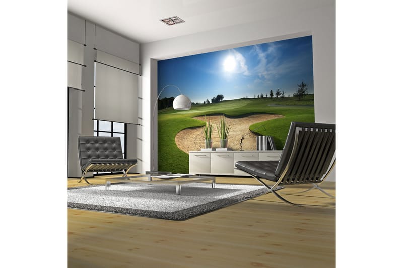 Fototapet Golf Tonehøyde 350x270 - Artgeist sp. z o. o. - Innredning - Veggdekorasjon - Tapeter - Fototapeter
