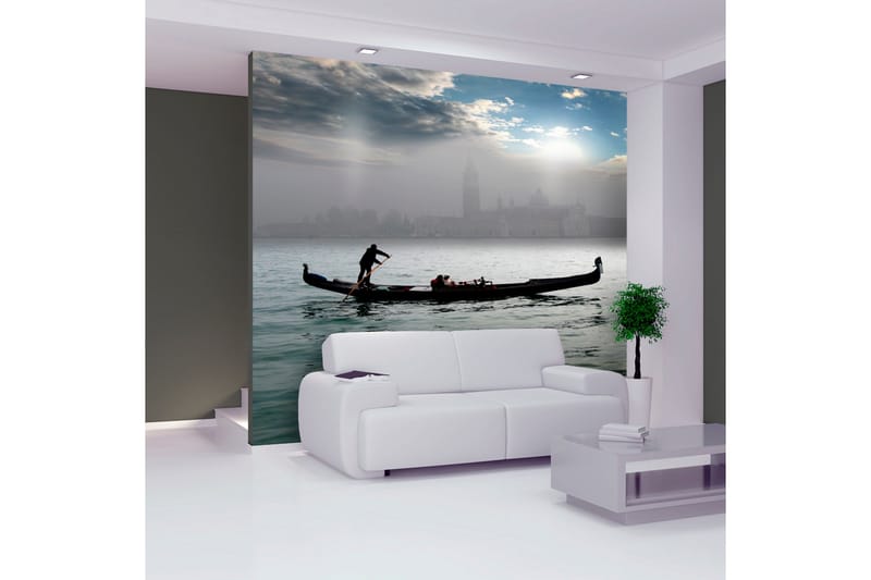 Fototapet Gondola Riding Venezia 200x154 - Artgeist sp. z o. o. - Innredning - Veggdekorasjon - Tapeter - Fototapeter