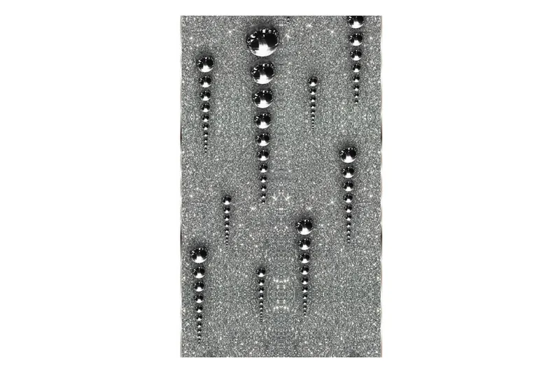 Fototapet Graphite Icicles 50x1000 - Artgeist sp. z o. o. - Innredning - Veggdekorasjon - Tapeter - Fototapeter