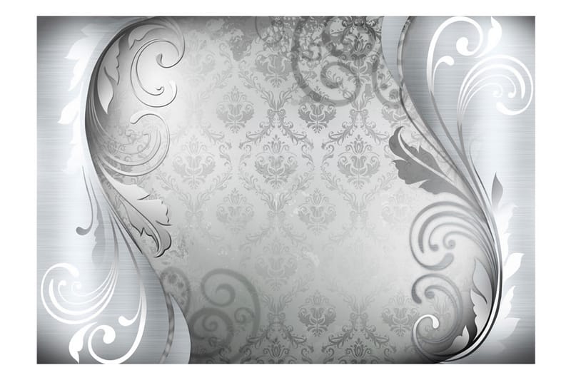 Fototapet Gray Ornament 300x210 - Artgeist sp. z o. o. - Innredning - Veggdekorasjon - Tapeter - Fototapeter