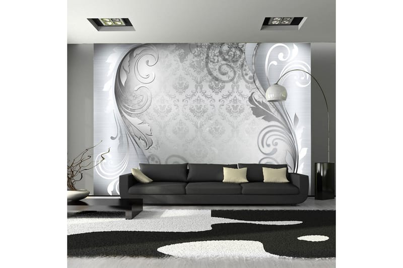 Fototapet Gray Ornament 350x245, Artgeist sp. z o. o.
