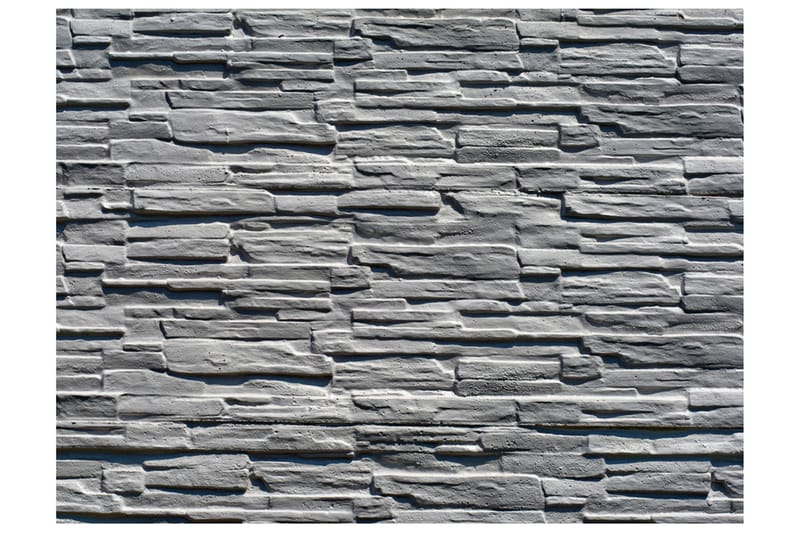 Fototapet Gray Stone Wall 200x154, Artgeist sp. z o. o.