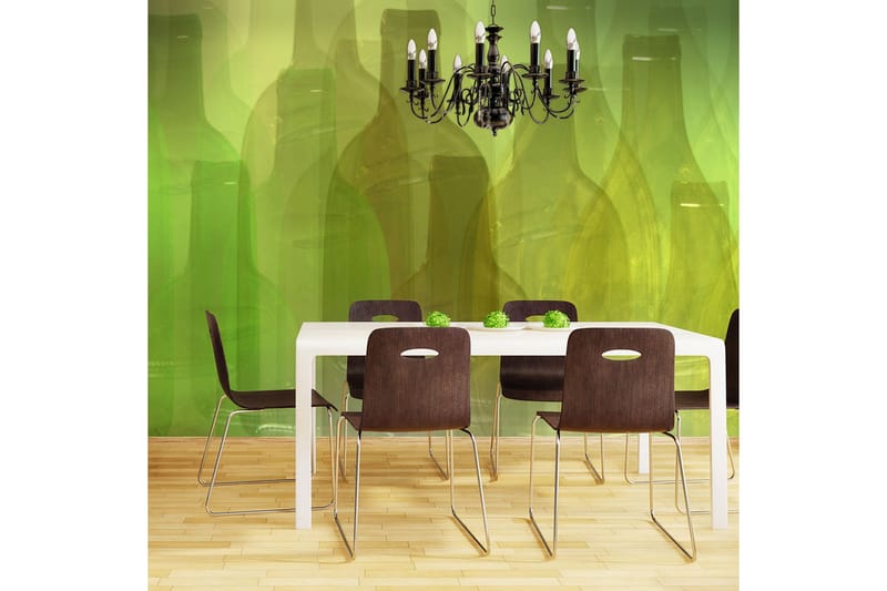 Fototapet Green Bottles 250x193, Artgeist sp. z o. o.