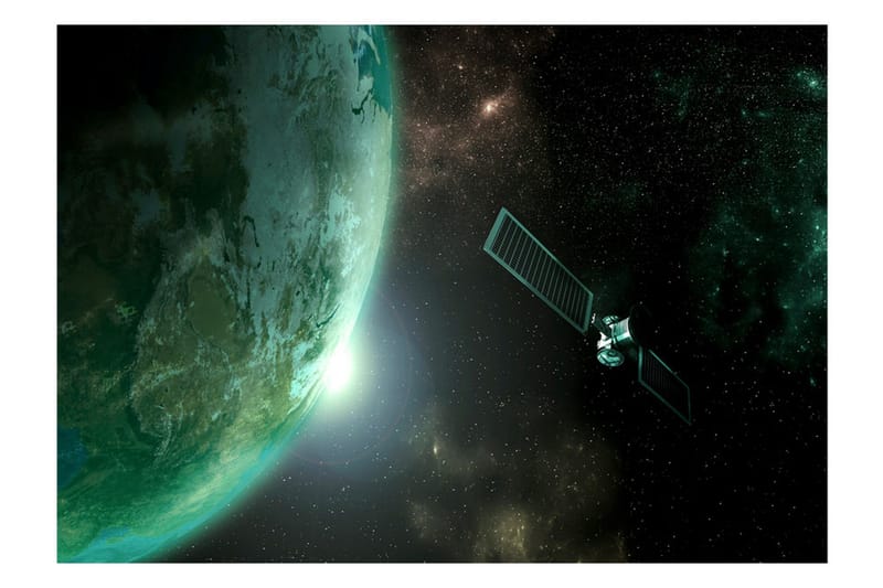 Fototapet Green Planet 150x105 - Finnes i flere størrelser - Innredning - Veggdekorasjon - Tapeter - Fototapeter