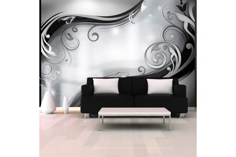 Fototapet Grey Wall 300x210, Artgeist sp. z o. o.